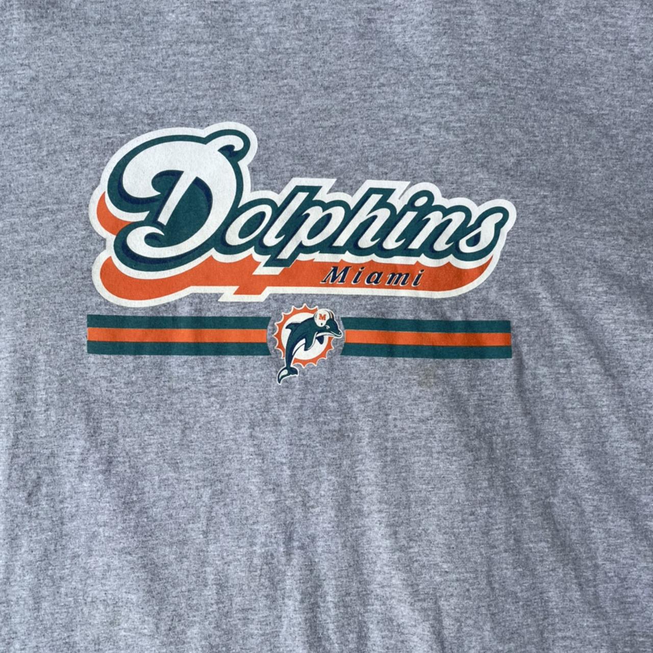 Miami Dolphins long sleeve shirt from team apparel. - Depop