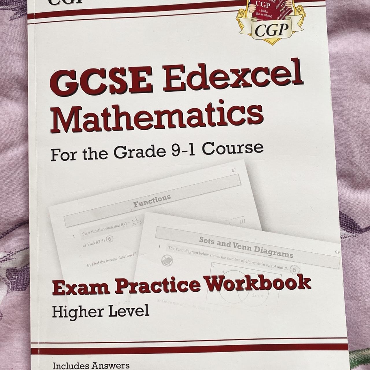 GCSE Edexcel Mathematics Exam Practice Work Book... - Depop