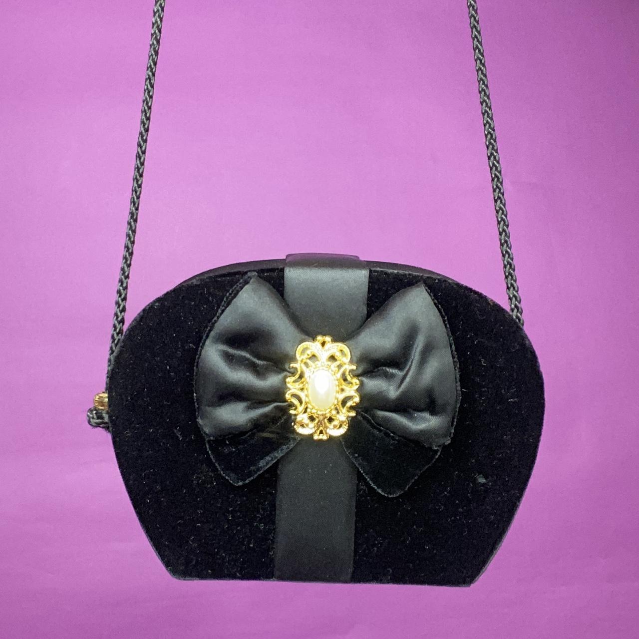 Product Image 1 - 90s goth black velvet purse

by