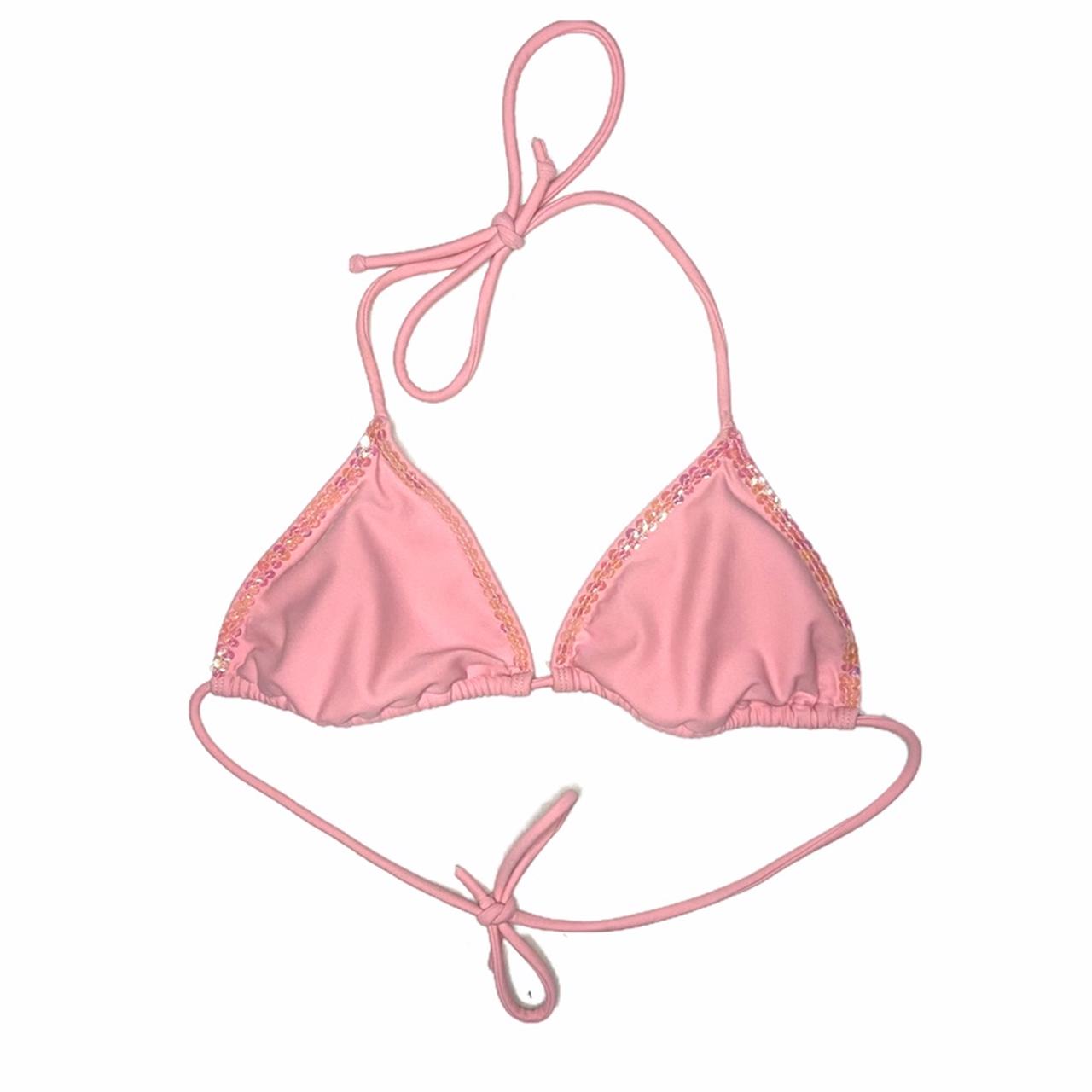 Esprit Women's Pink Bikini-and-tankini-tops | Depop