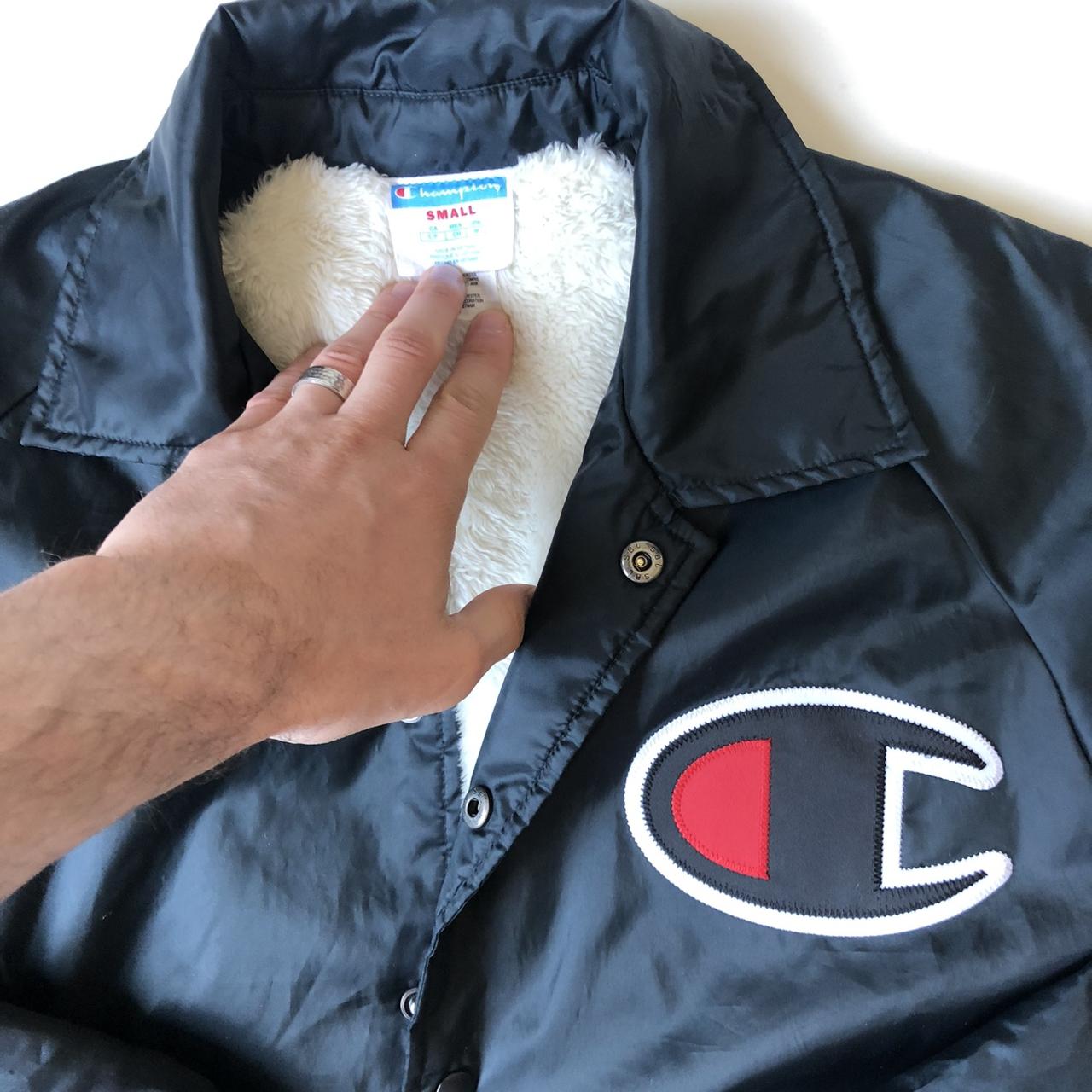 Champion sherpa hotsell coach jacket