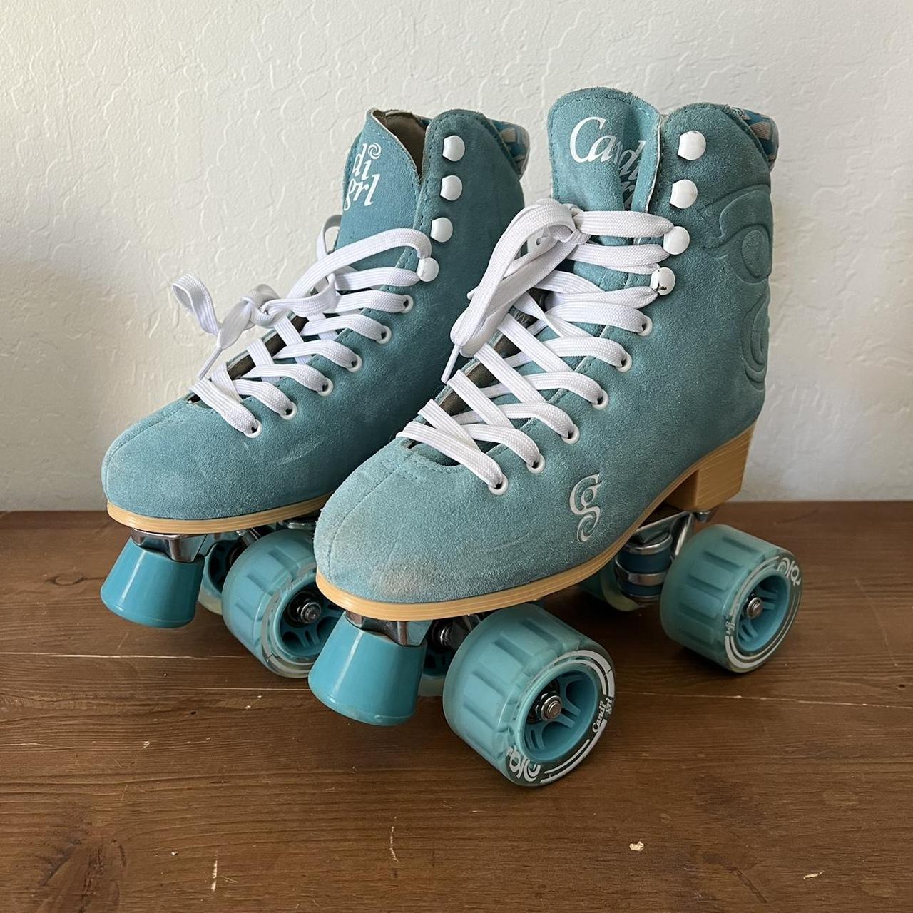 Candi Girl Roller Derby Skates Seafoam Green Women's... Depop