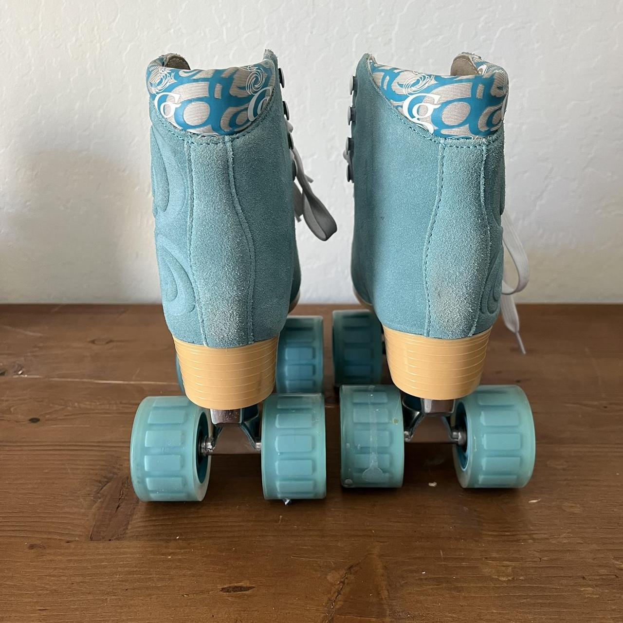 Candi Girl Roller Derby Skates Seafoam Green Women's... Depop