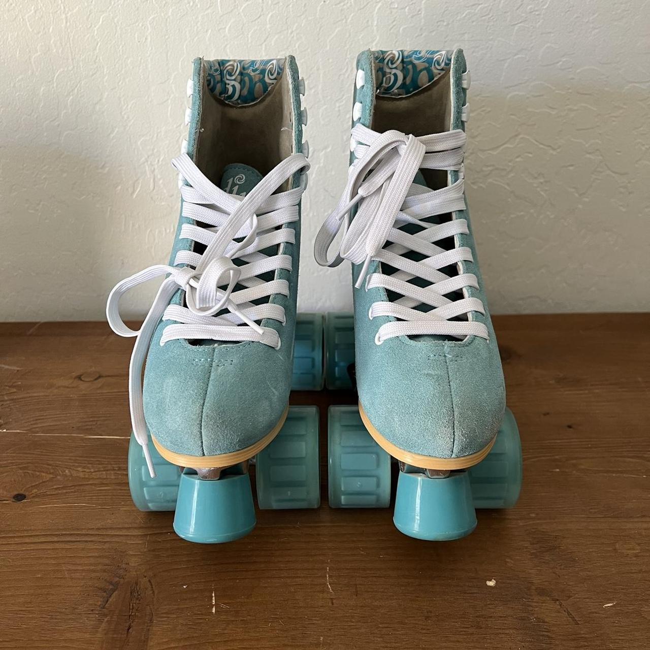 Candi Girl Roller Derby Skates Seafoam Green Women's... Depop