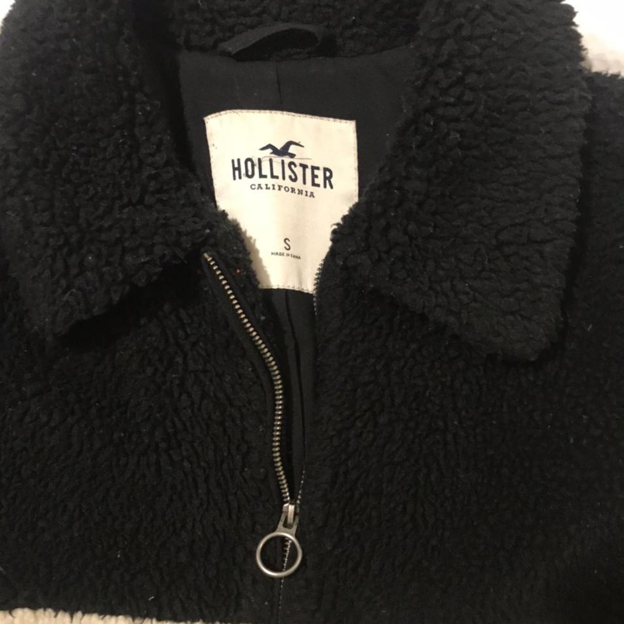 Hollister on sale sherpa parka