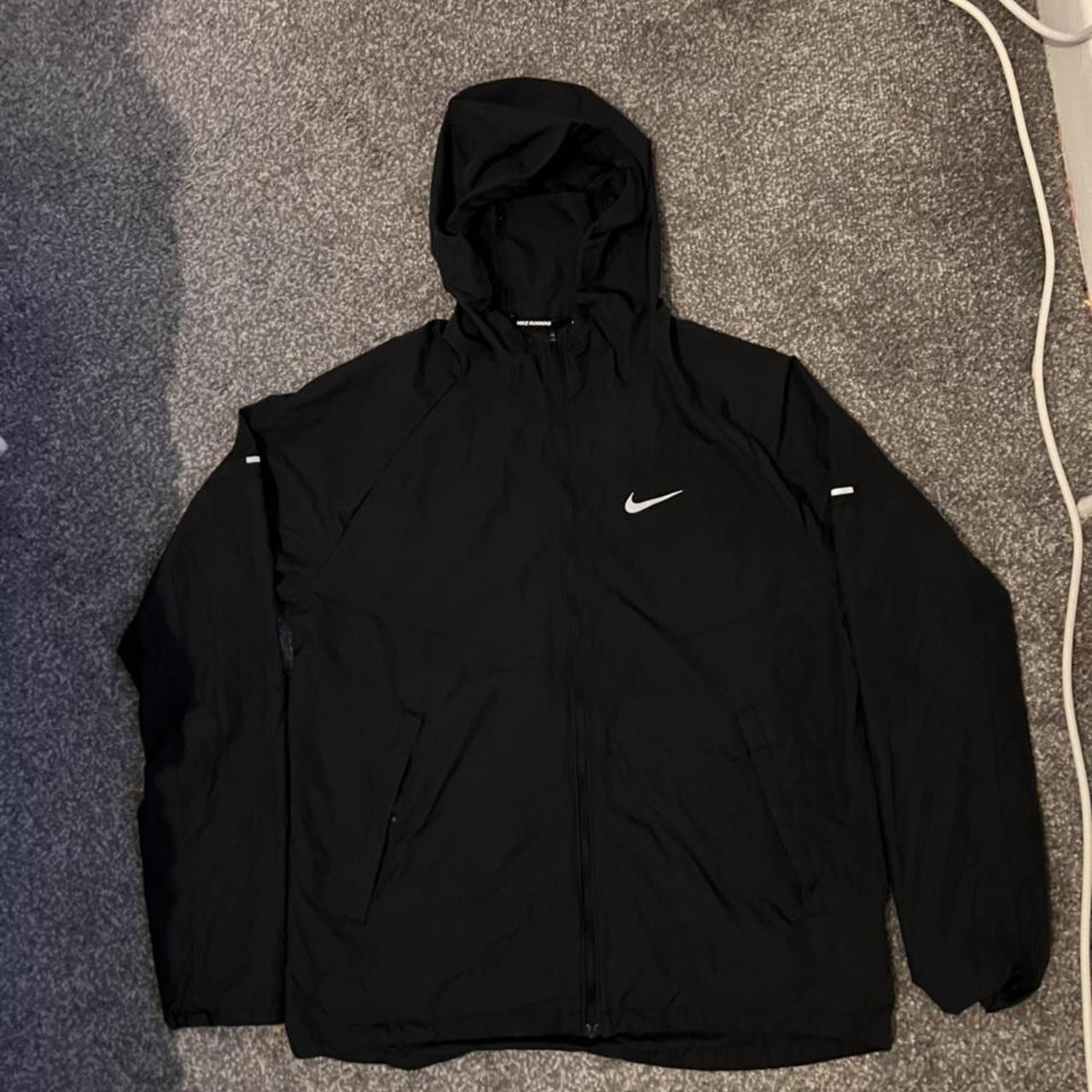 Nike repel jacket Size small the buttons have... - Depop
