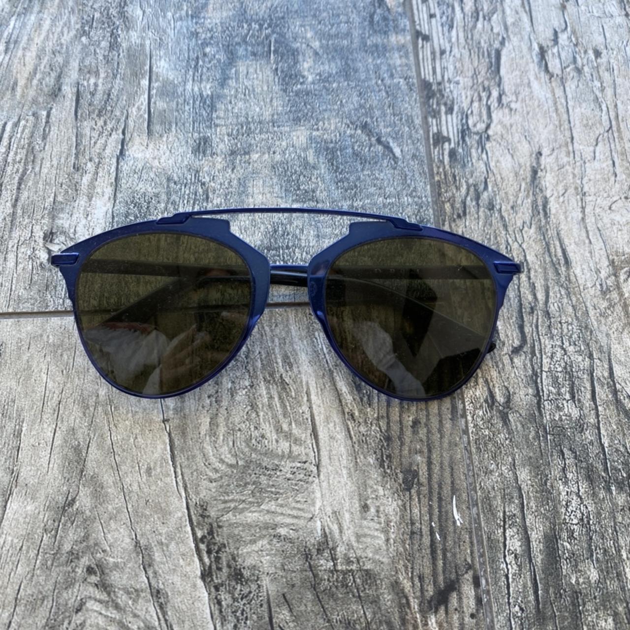 christian dior sunglasses blue