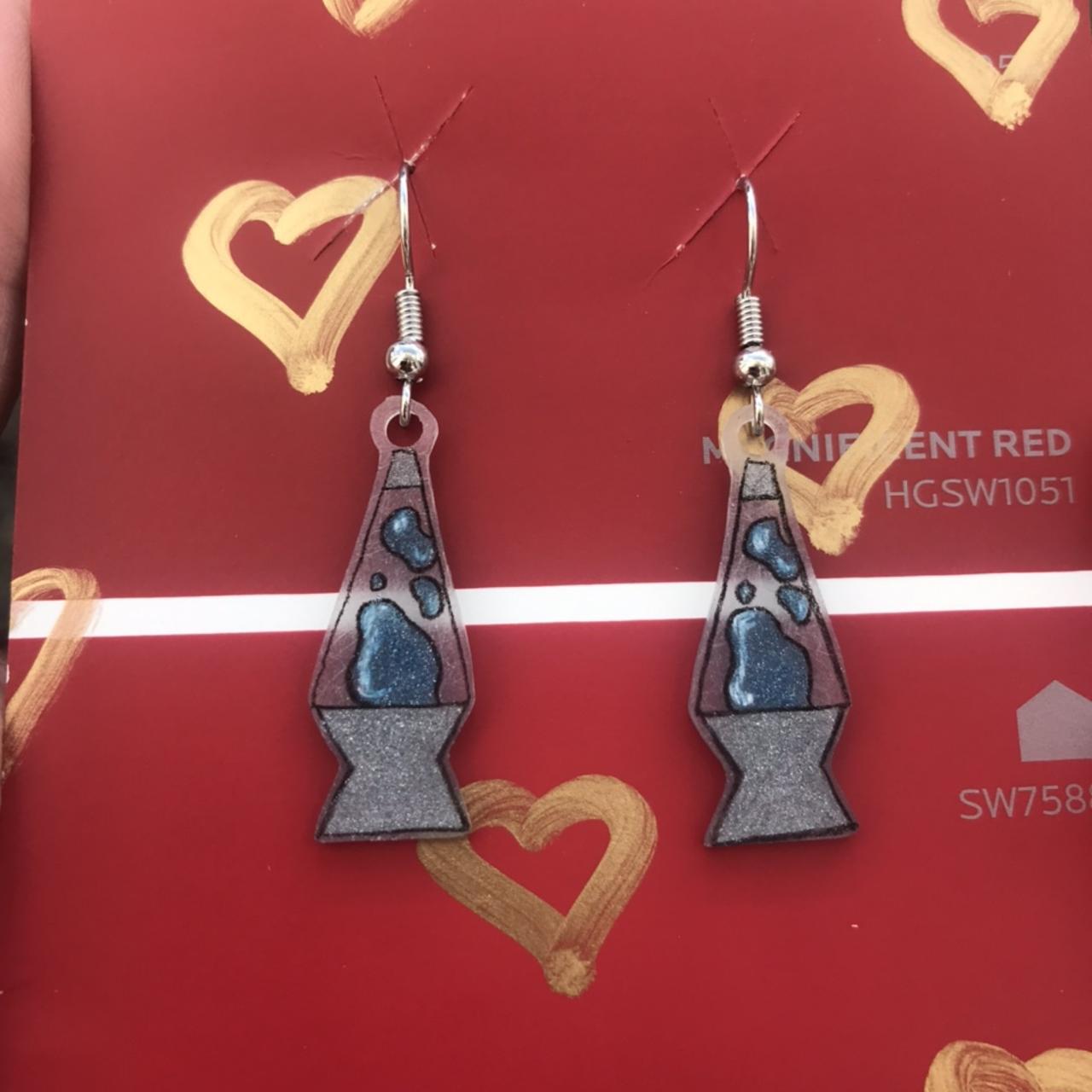 uno reverse card shrinky dink earrings 💗 • - Depop