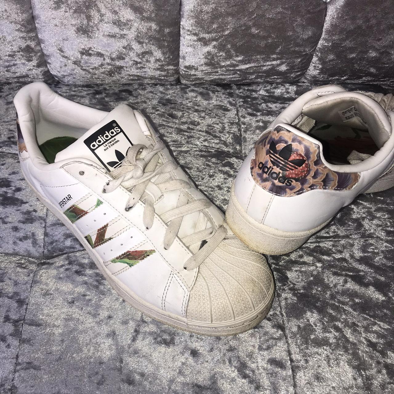 Adidas all star floral hotsell