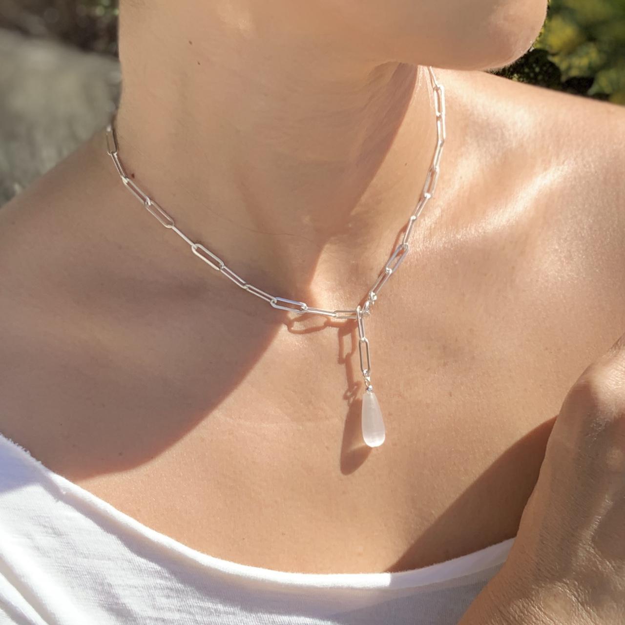 Product Image 1 - Selenite Necklace 

Material: Sterling Silver,