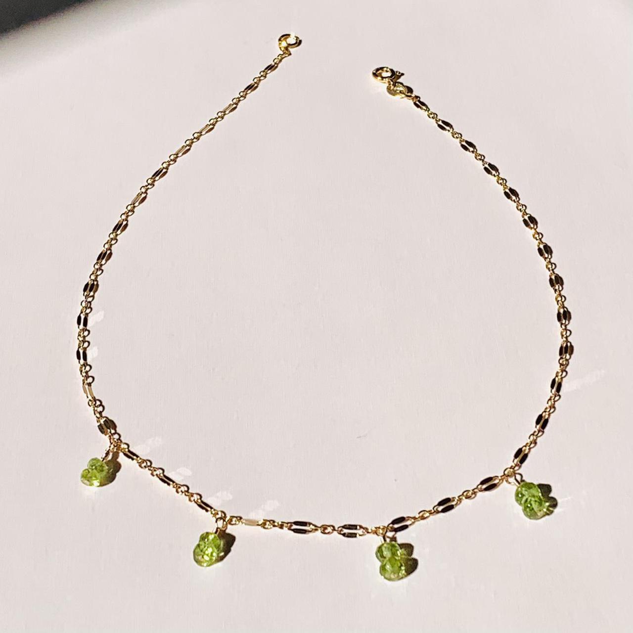 Product Image 3 - Peridot Necklace 

Material: 14K Gold