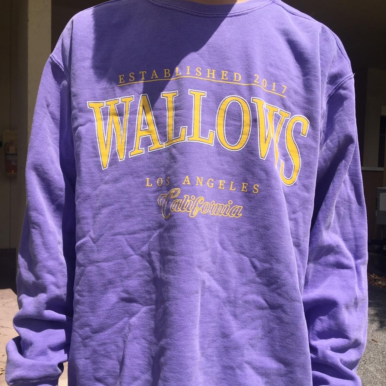 wallows purple sweatshirt