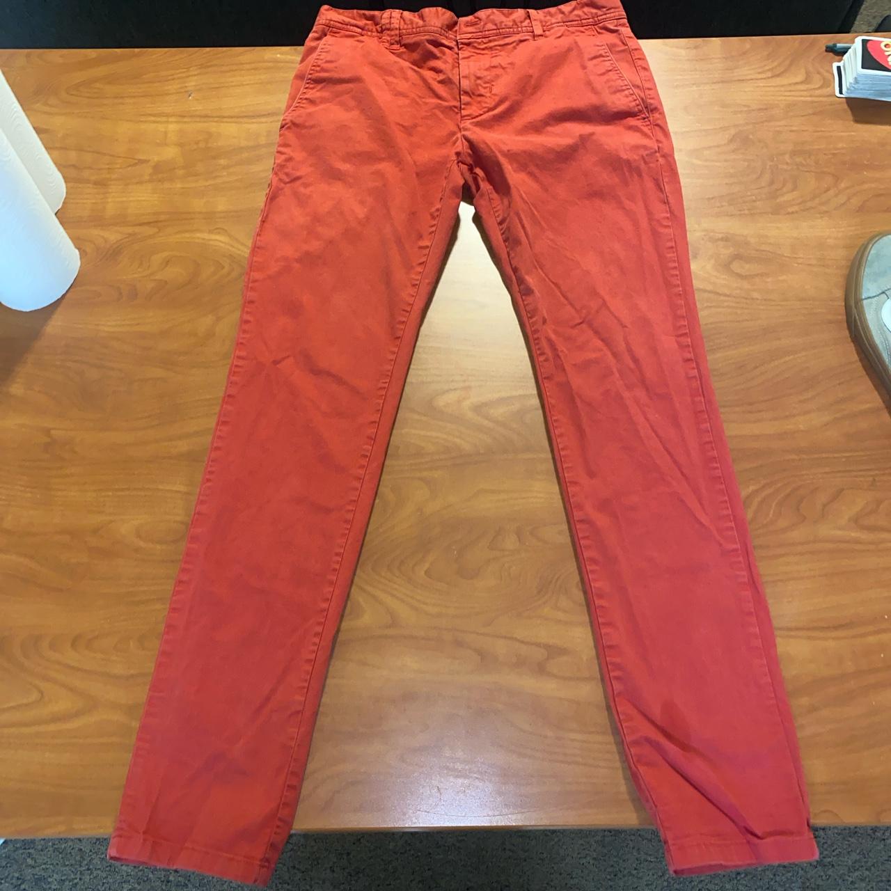 red-zara-man-pants-depop