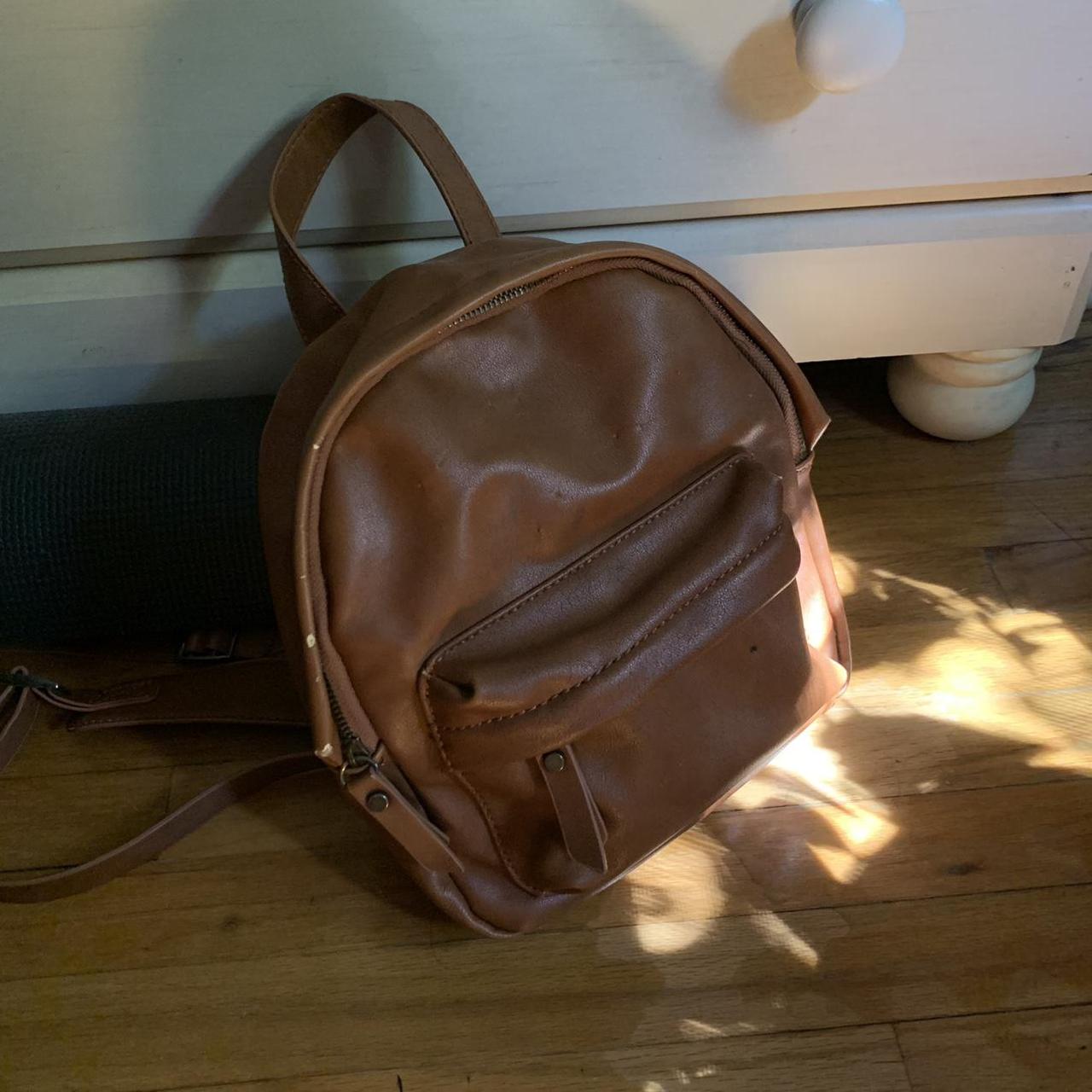 Target leather hot sale backpack purse