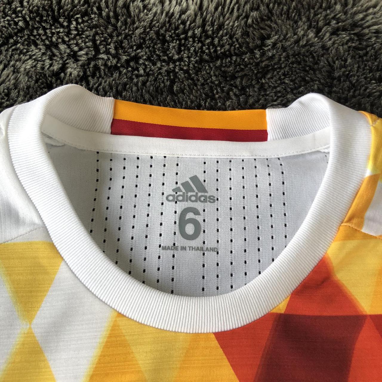 Adidas Spain 2016-17 Home Soccer Jersey Size Medium - Depop