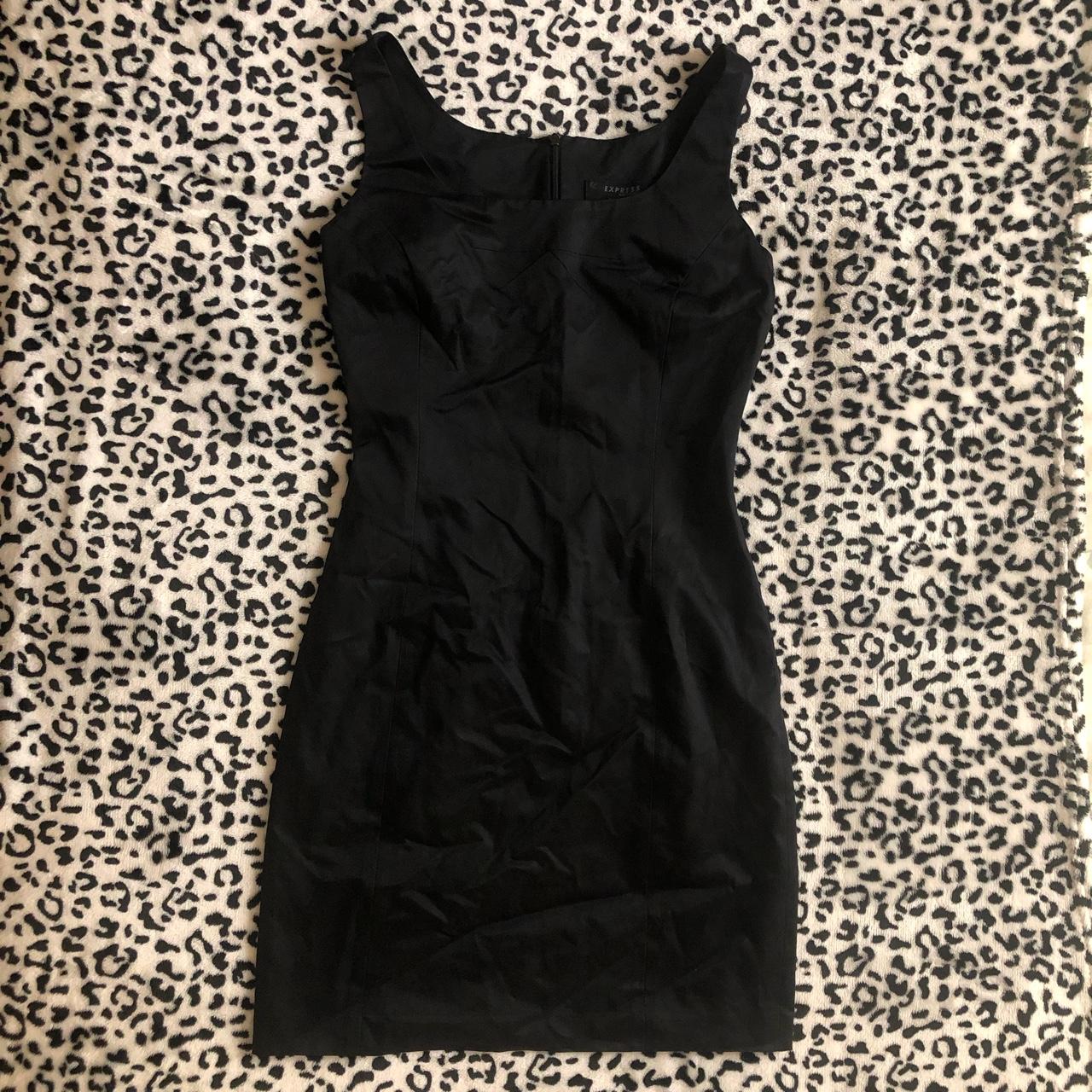 Express black cocktail sales dress