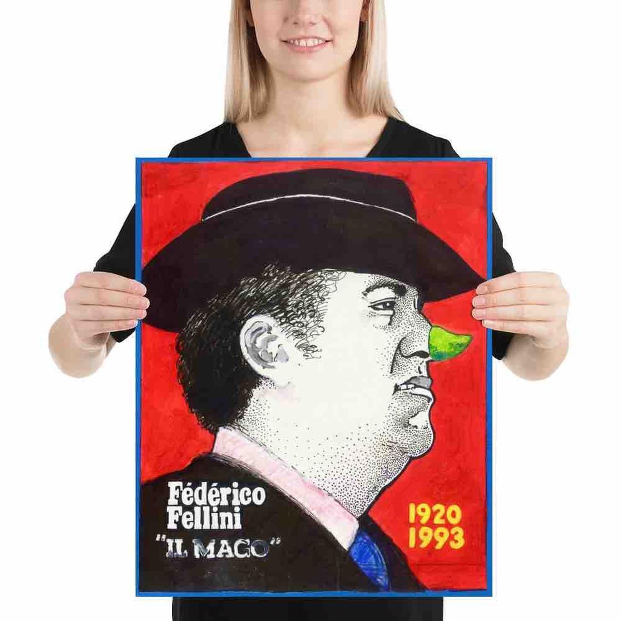 Federico Fellini Poster A statement in any room…. - Depop