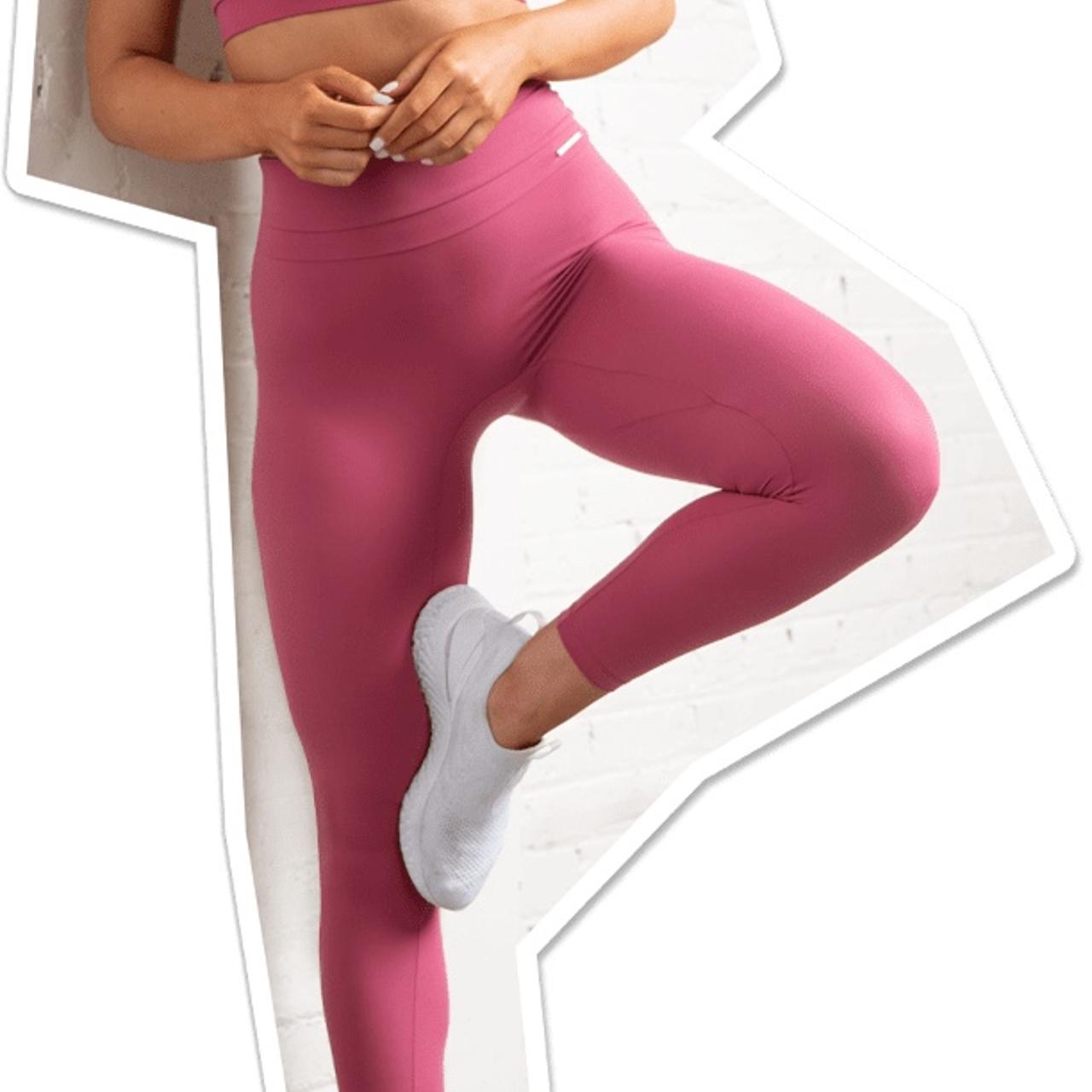 Gymshark X Whitney Simmons V1 Leggings Hot Fire Pink Size Medium M