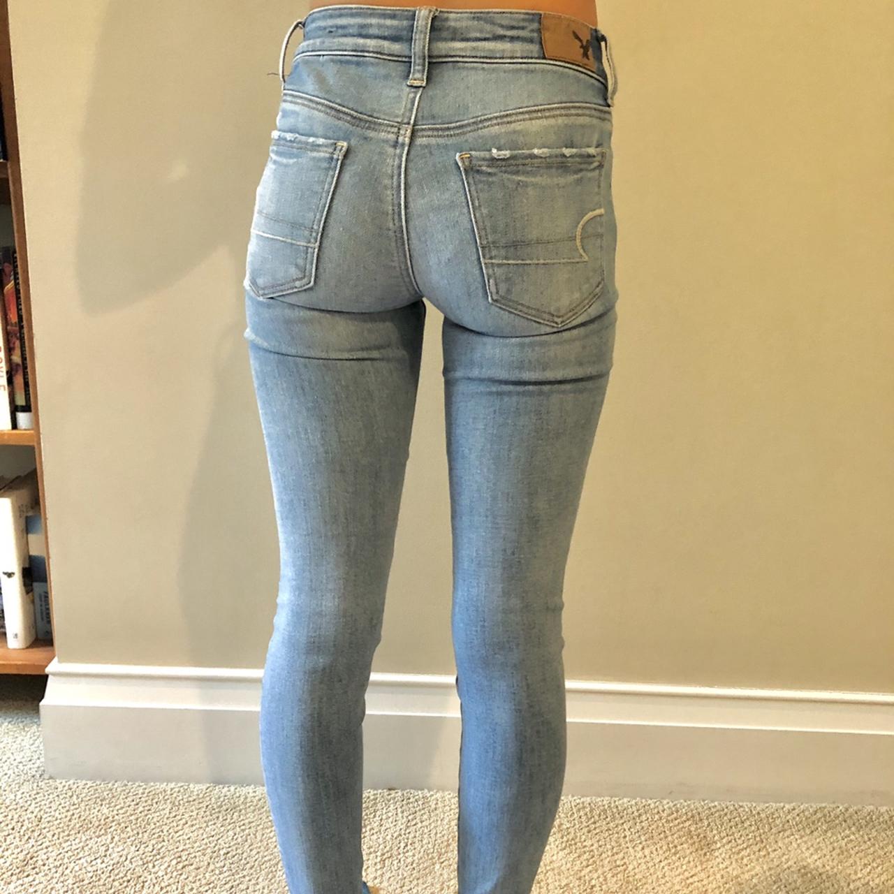 American Eagle Skinny Jeans Perfect Condition Very Depop