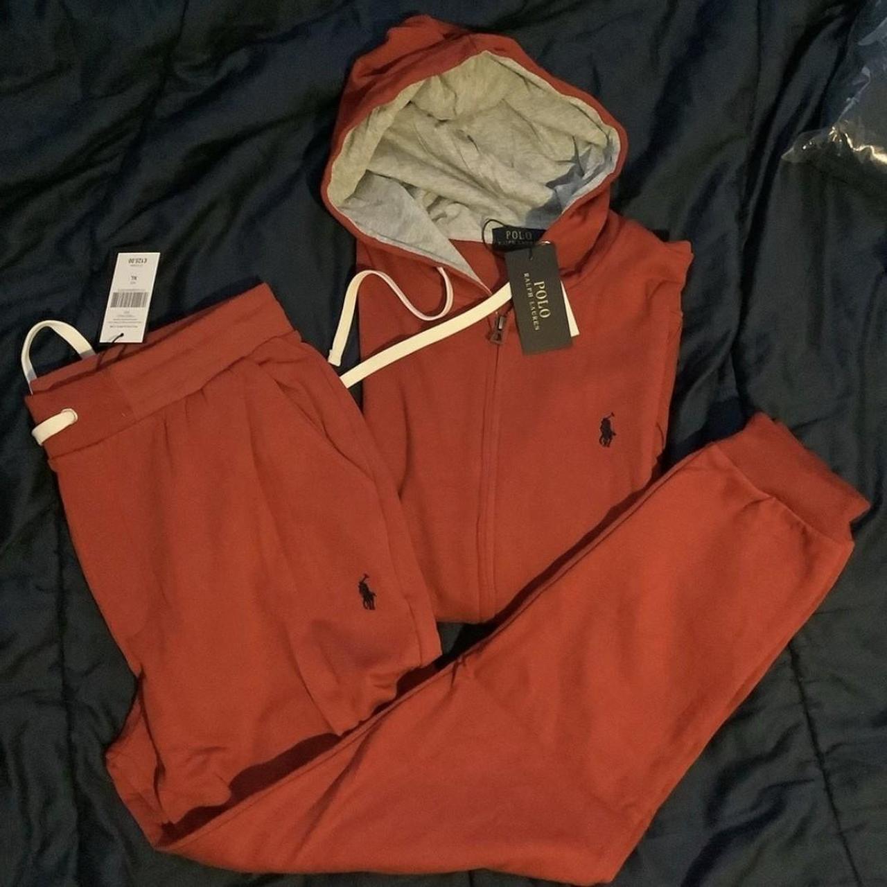 Brand new Polo sweatsuit. Sizes Medium, Large and XL... Depop