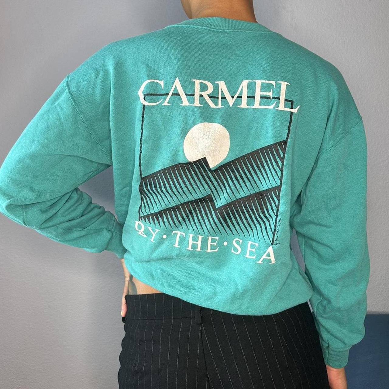 CARMEL BY THE SEA VINTAGE SWEATSHIRT! On the thinner...