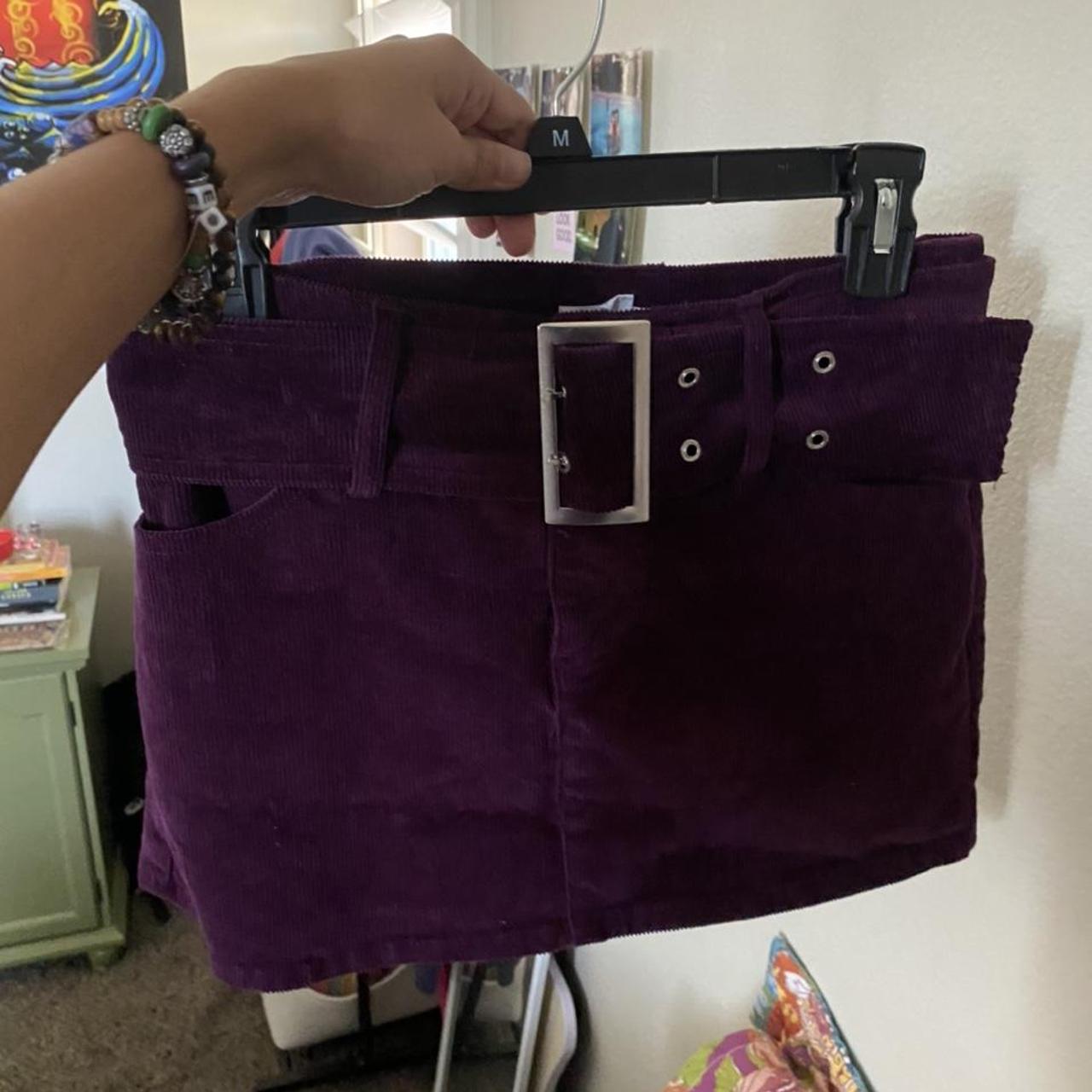 Garage Women's Purple Skirt (3)