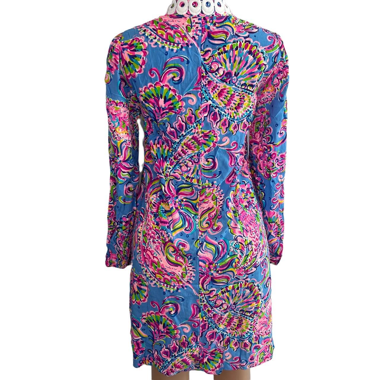 Lilly Pulitzer Long Sleeve Tunic Shift Dress... - Depop