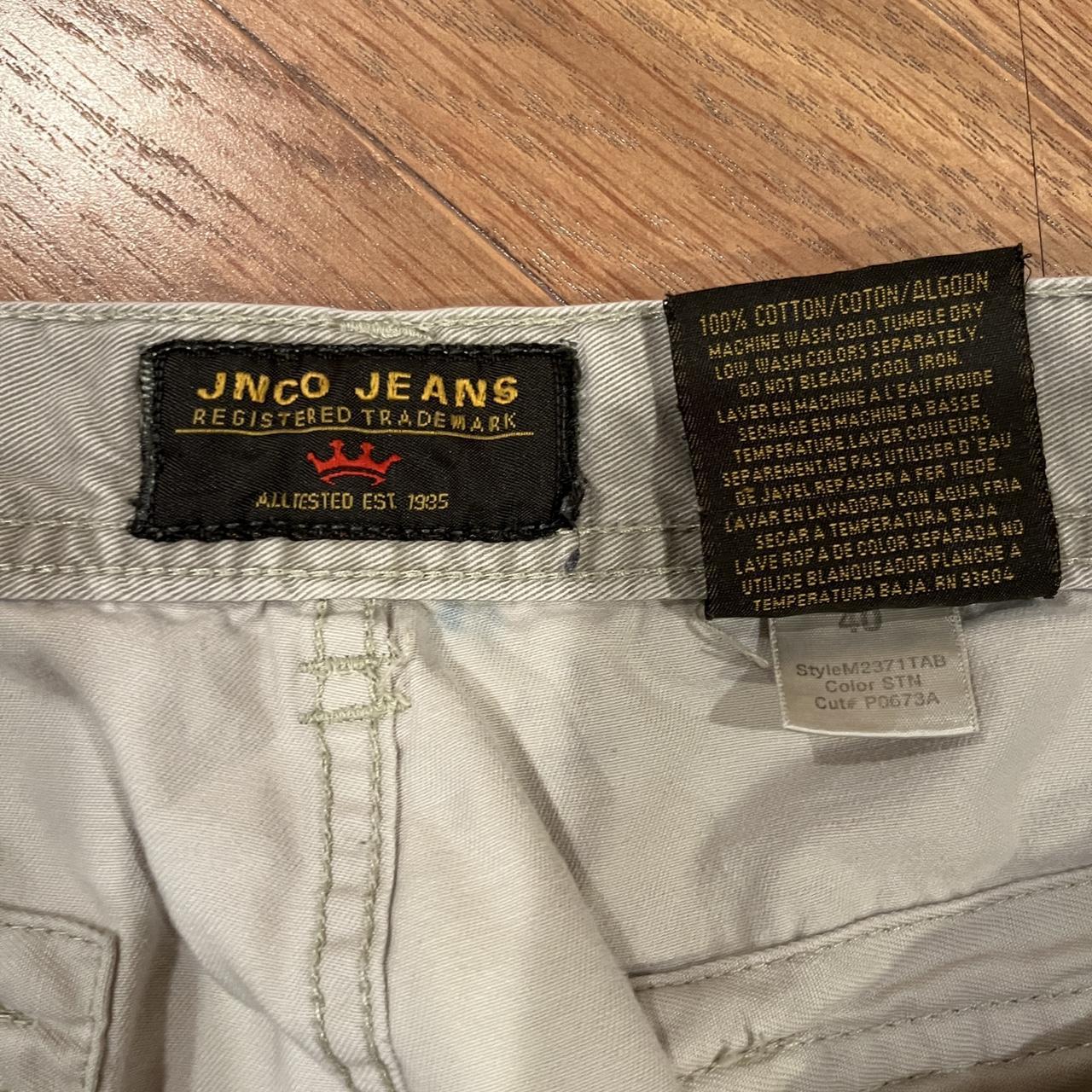 For sale is a vintage y2k jnco jeans brown khaki tan... - Depop