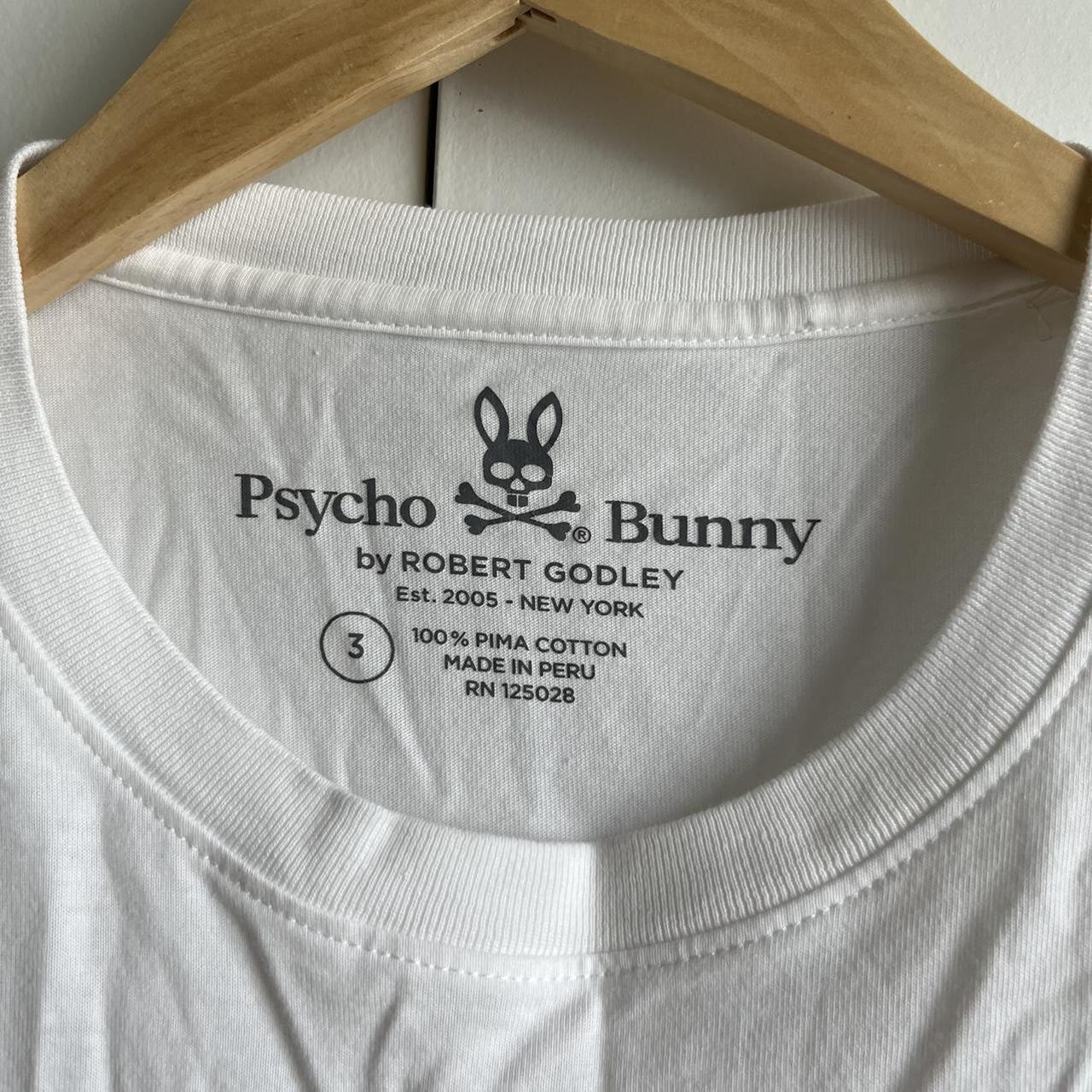 Psycho bunny shirt. Size small 10/10 condition... - Depop