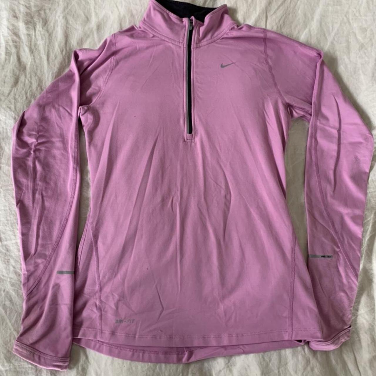 Nike dry fit womans long sleeve workout wear... Depop