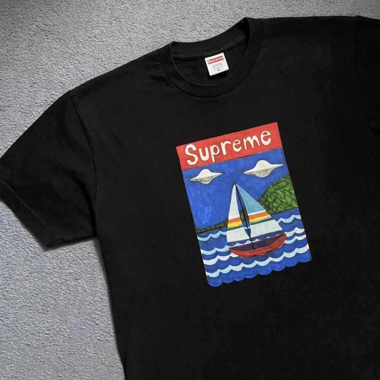 L size] supreme sailboat tee black | www.trevires.be