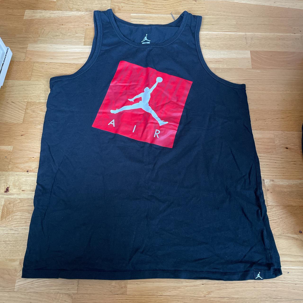 Jordan brand tank top, used only worn a few times. ... - Depop