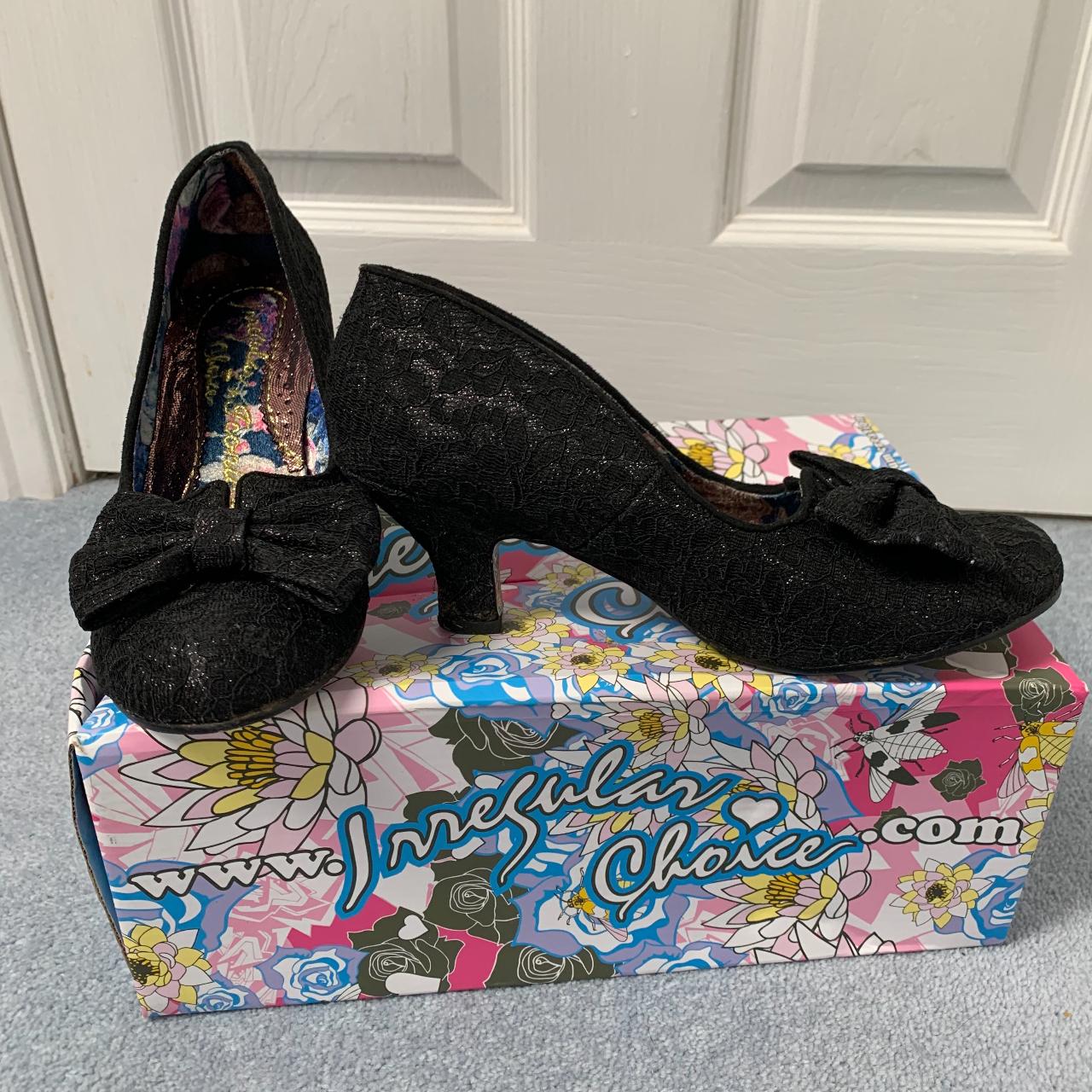 Irregular choice low sales heel shoes