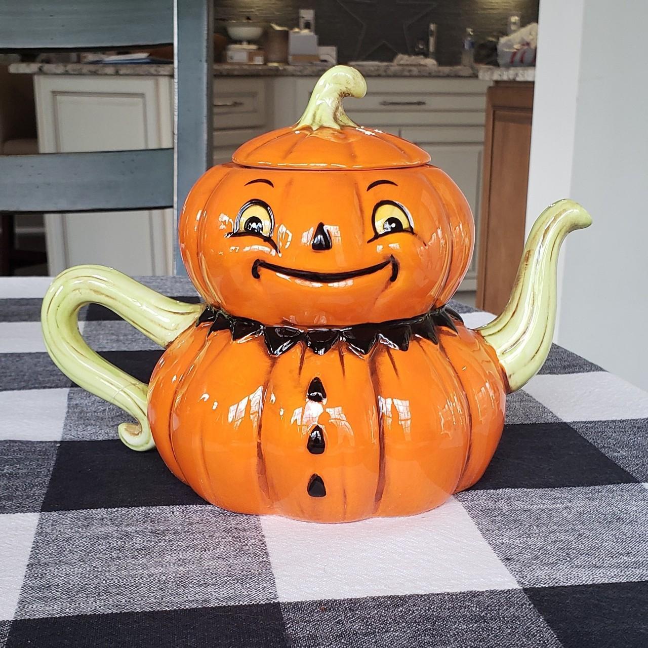 Johanna Parker outlet Pumpkin Teapot