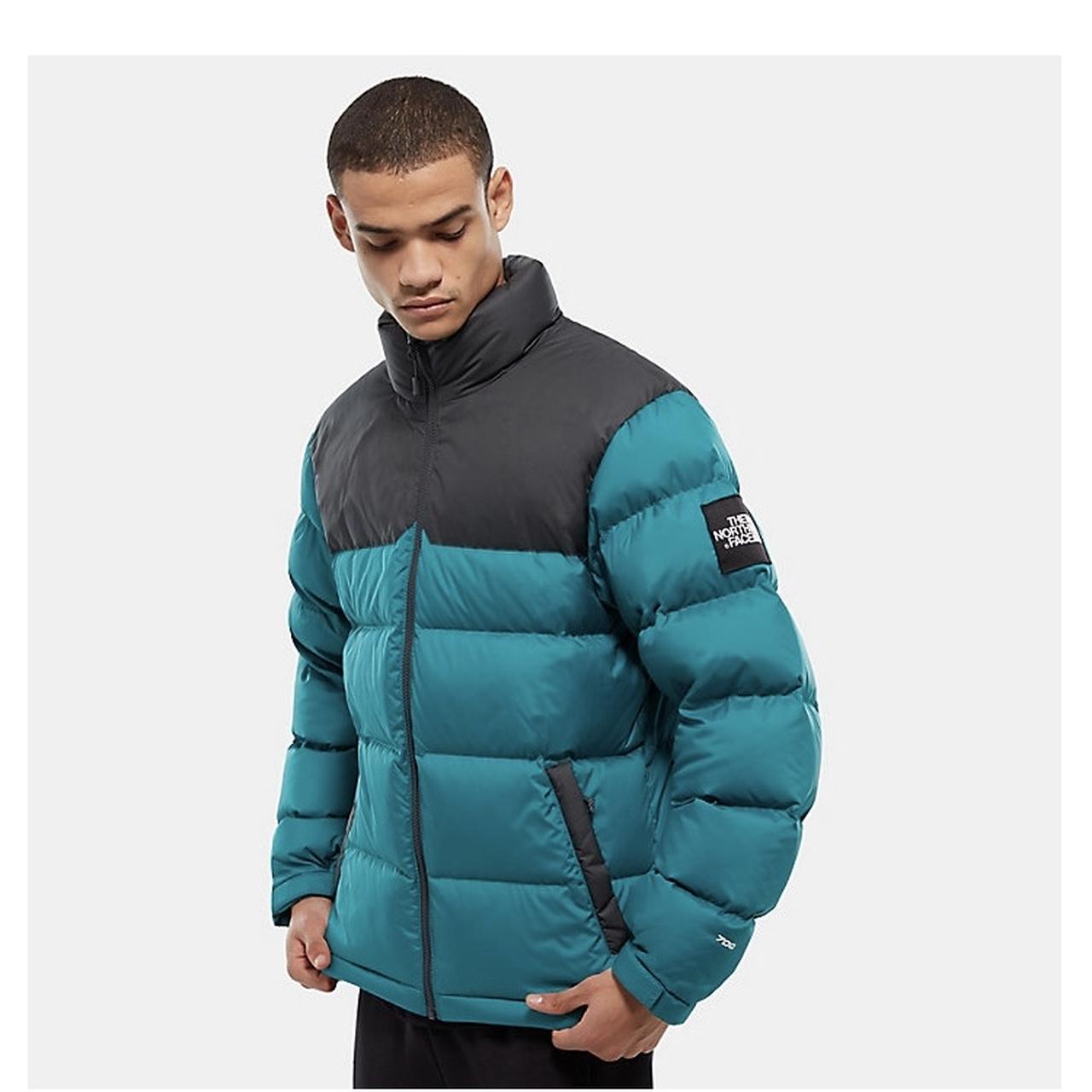 The north face nuptse 1992 green sale