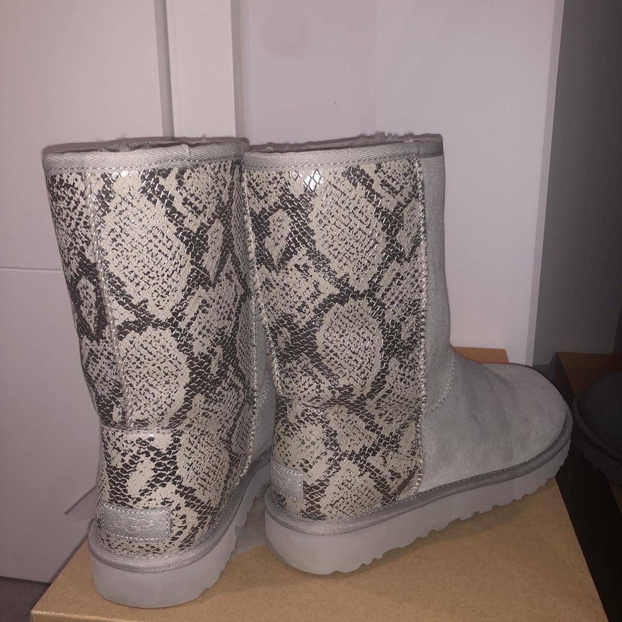 Ugg metallic outlet snake boot