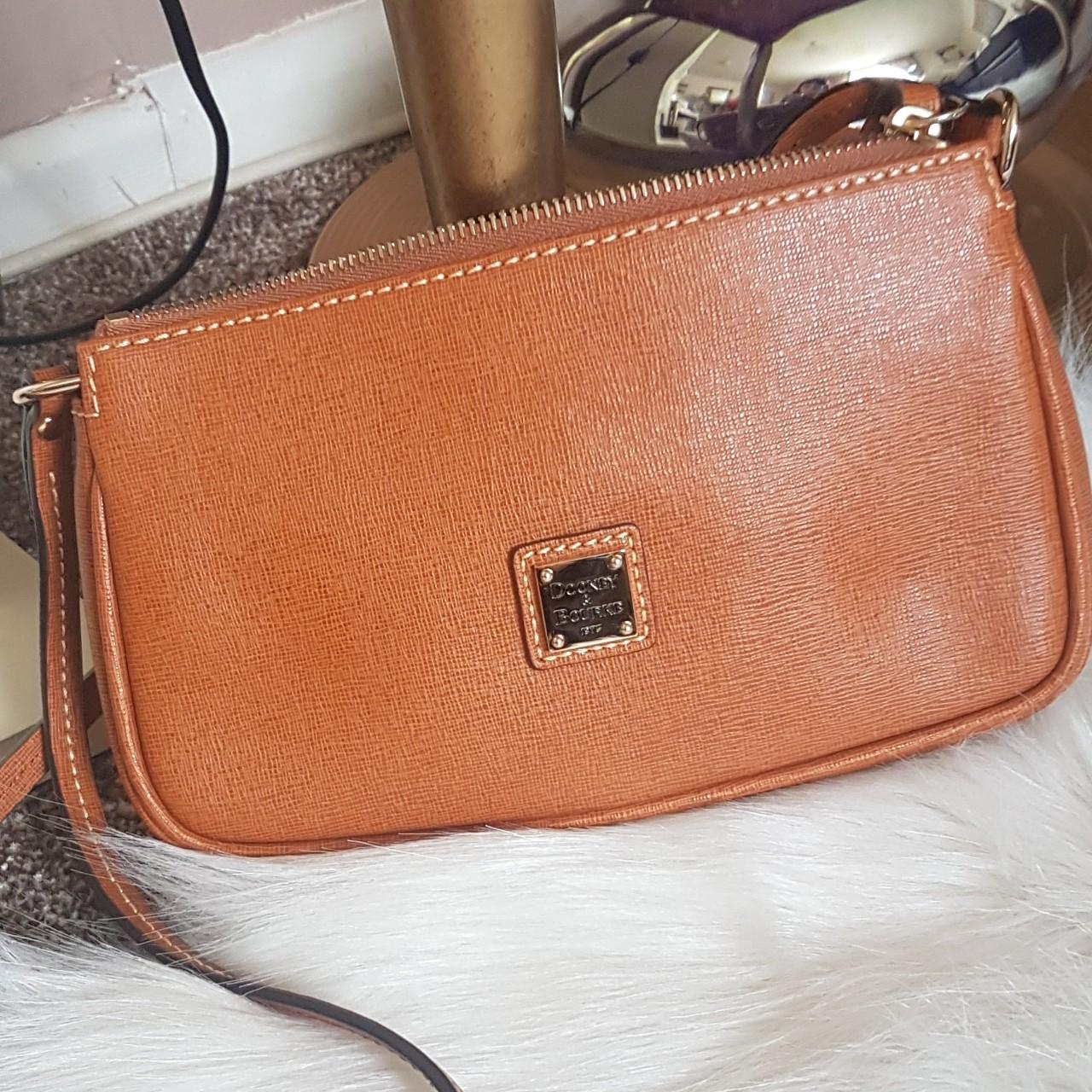 Dooney and bourke lexi crossbody bag tan small Depop
