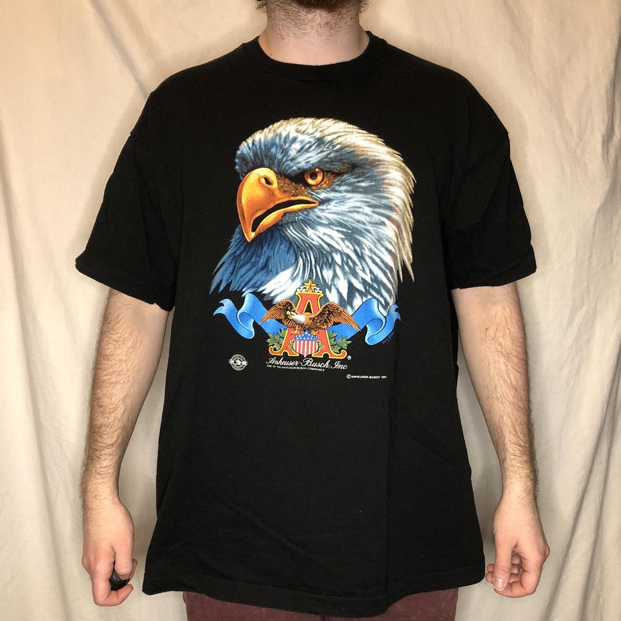 Vintage AnheuserBusch Brewing Company Eagle Graphic... Depop