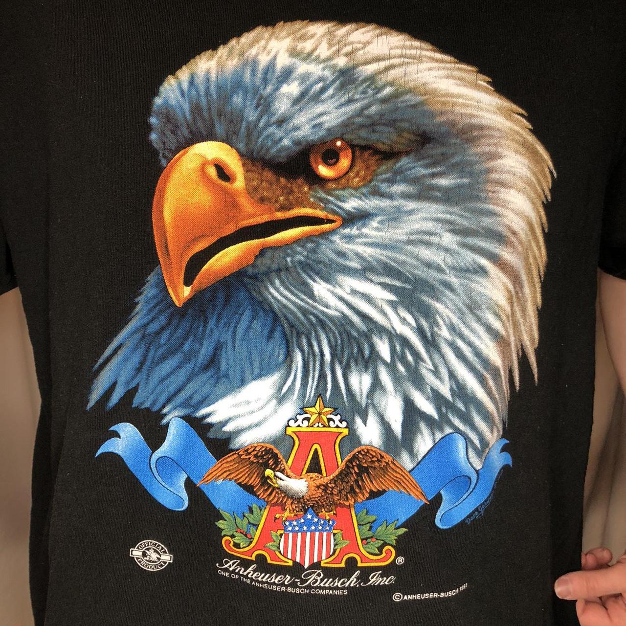 Vintage AnheuserBusch Brewing Company Eagle Graphic... Depop
