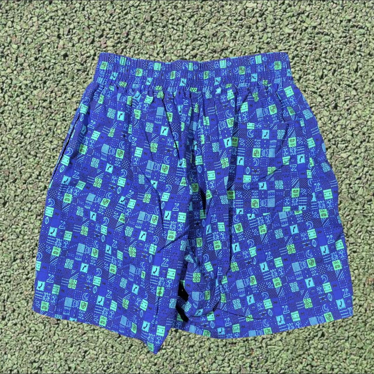 Vintage 90s Gotcha Surf Geometric Patterned High... - Depop