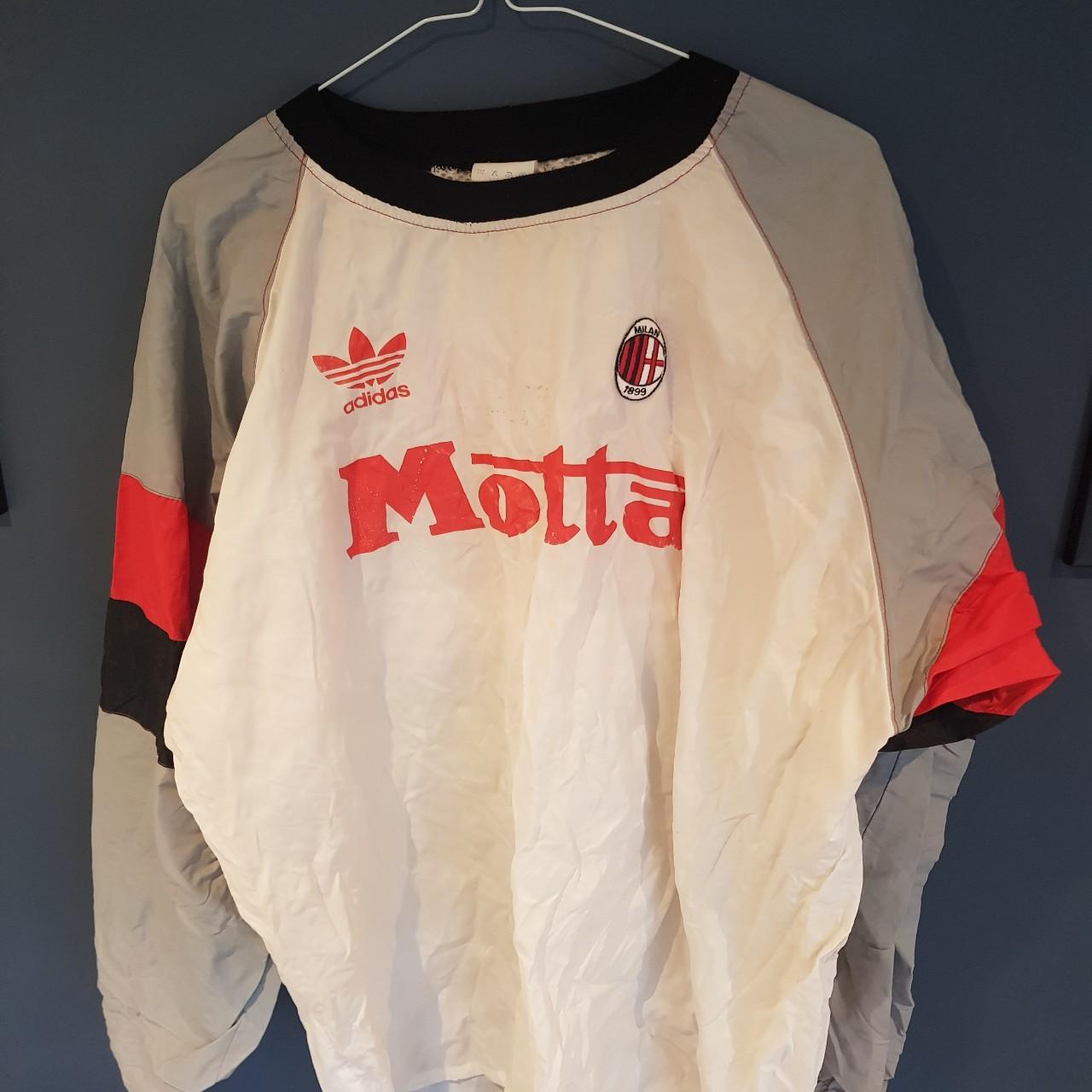 Retro Vintage Ac Milan Milano Adidas Depop