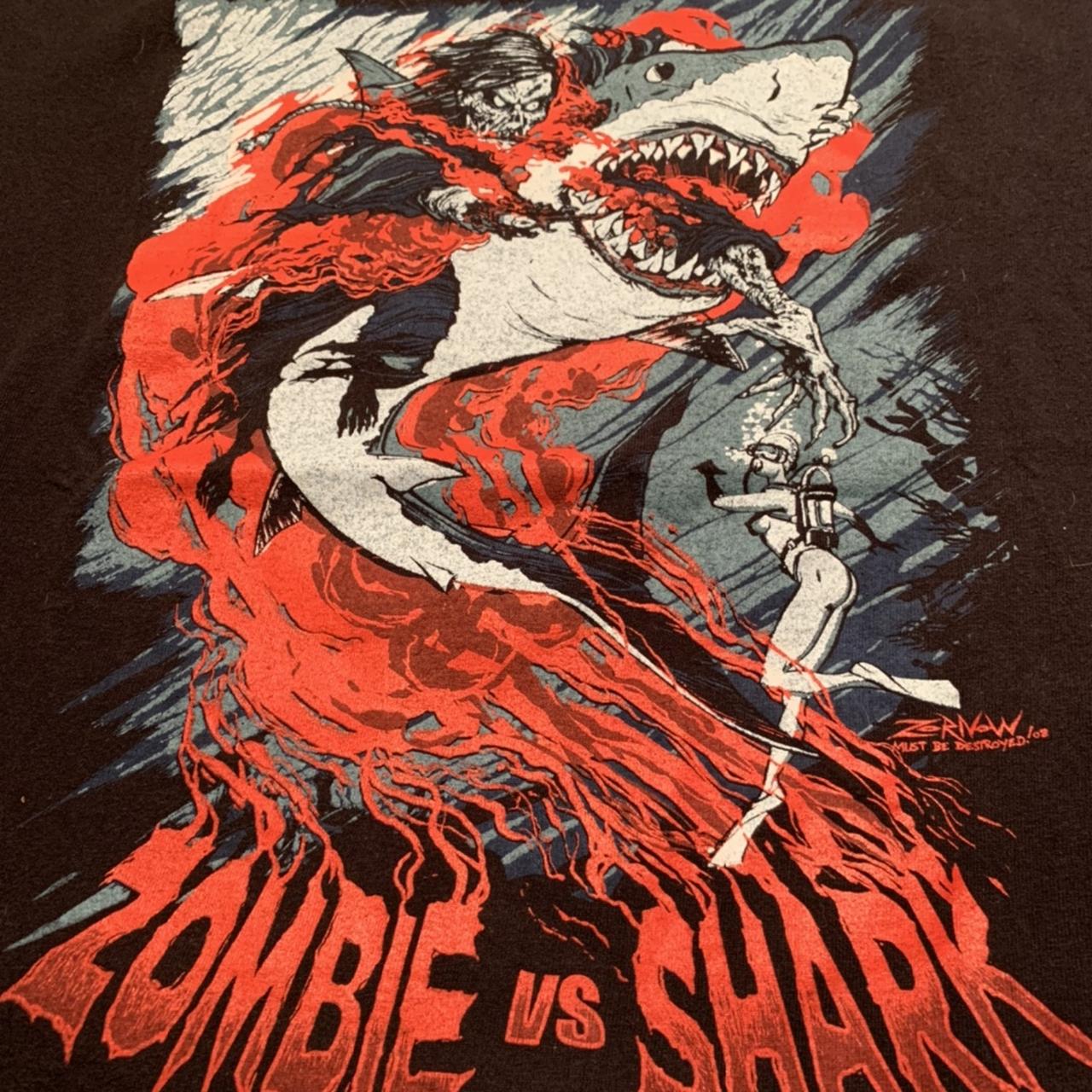 Zombie Vs Shark Like new, rarely worn. Size... Depop