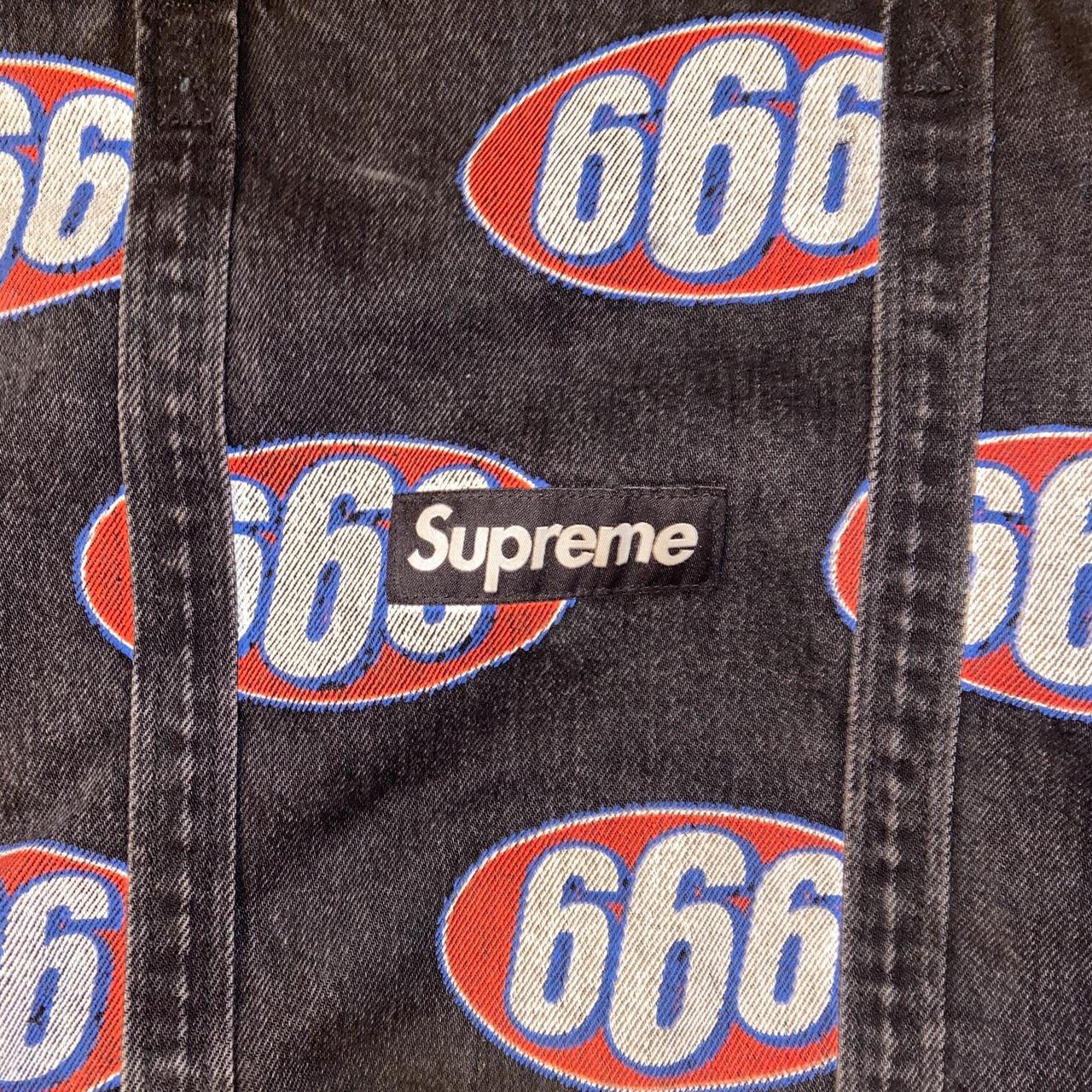 Supreme 666 tote bag rare fw12 - Depop