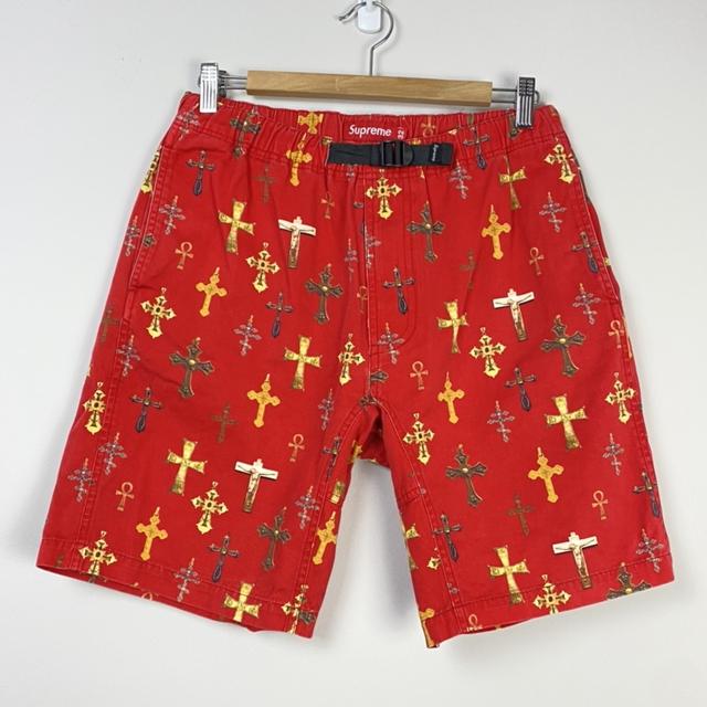 本物の通販 Supreme 12ss Camel belted shorts | erational.com