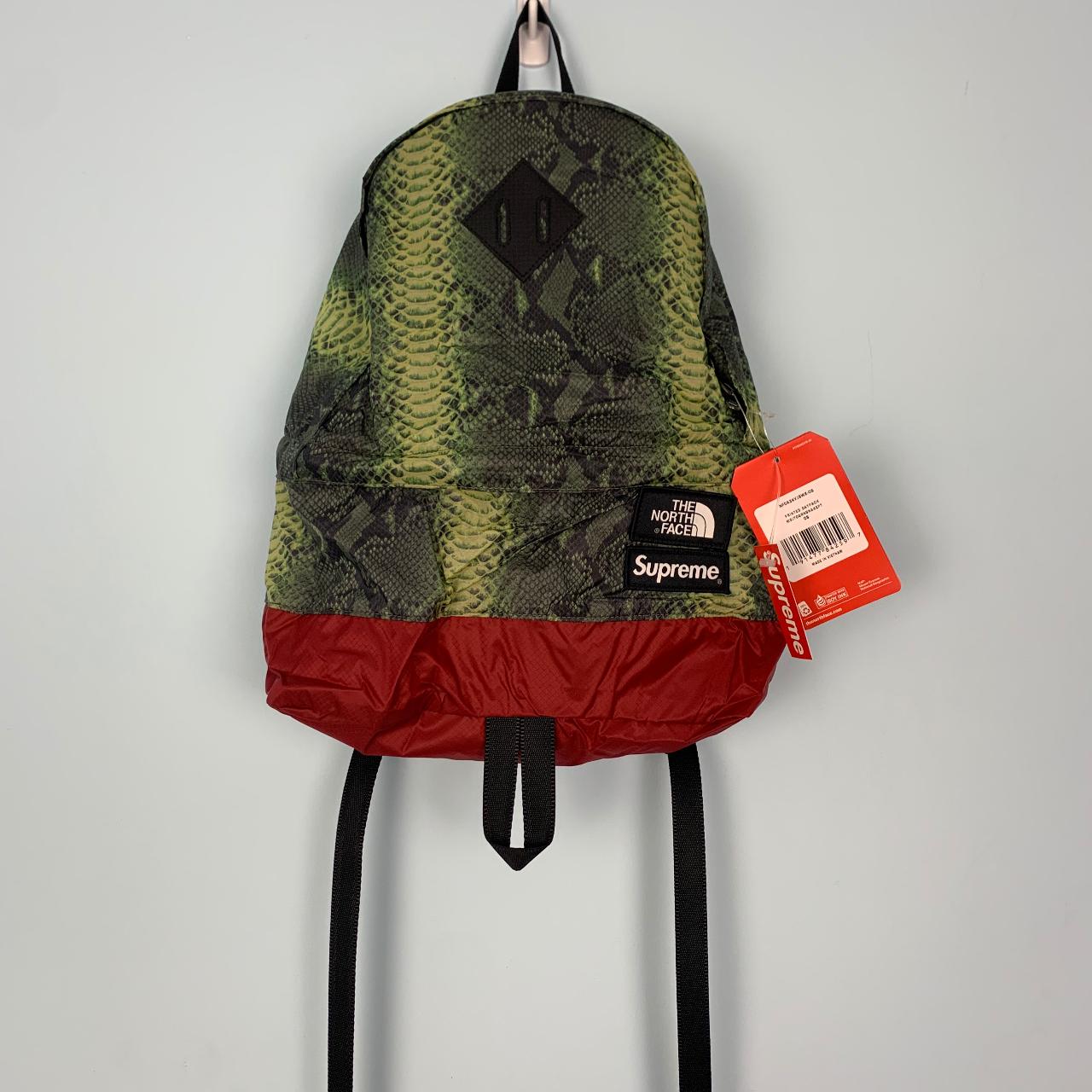 Supreme the north face snakeskin lightweight day pack black sale