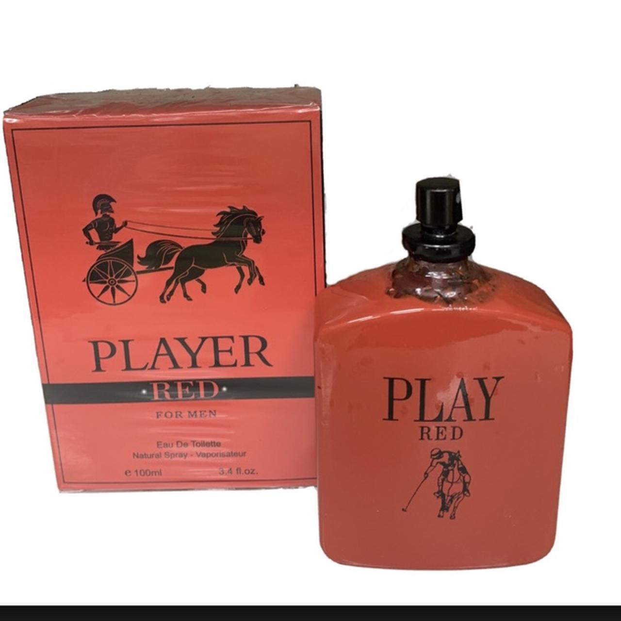 Play red polo cheap cologne