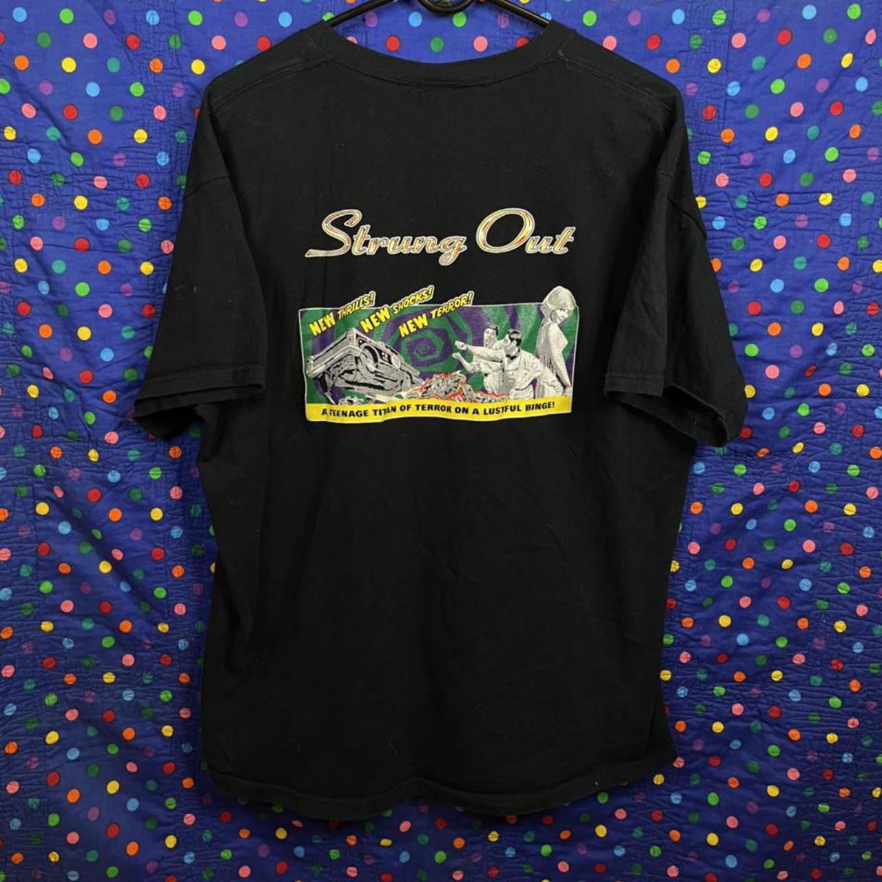 Vintage Strung Out Band Promo Tee #nirvana... - Depop