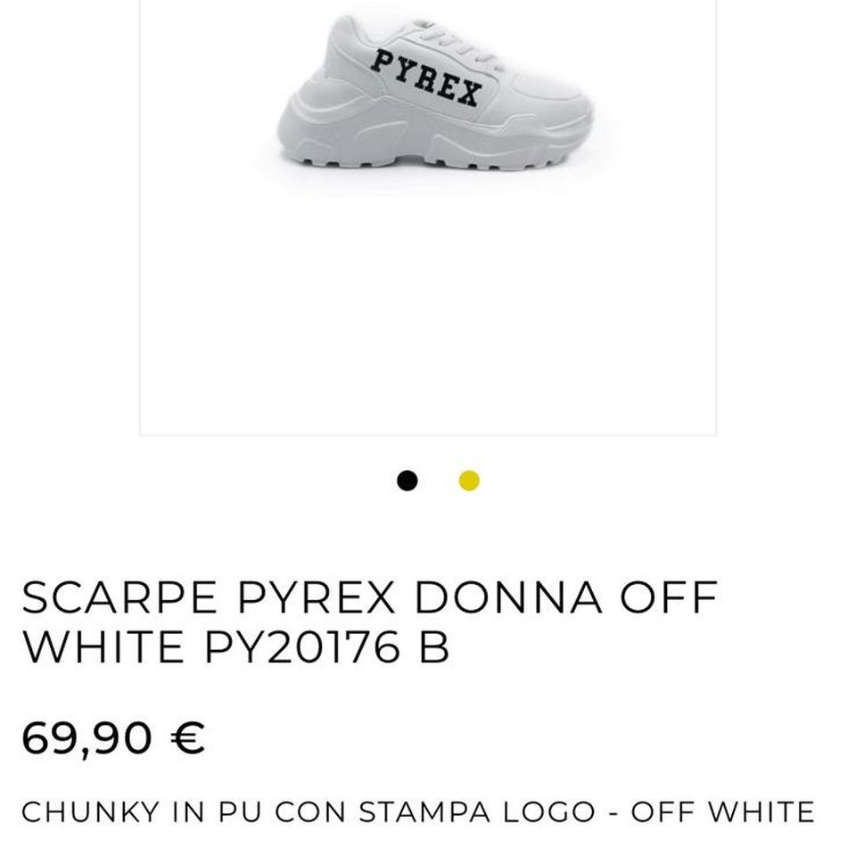 Scarpe deals pyrex bianche