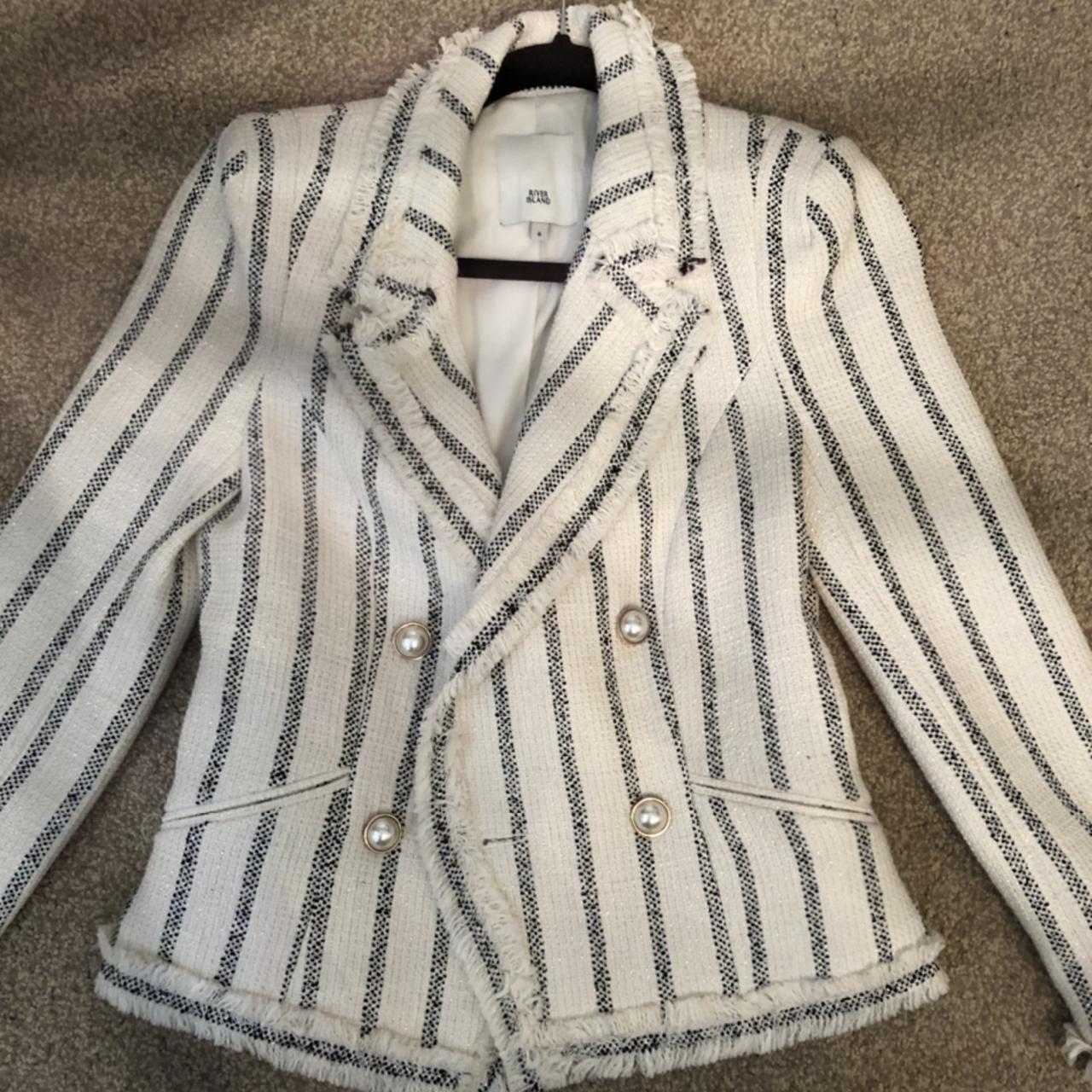 River island hot sale tweed jacket