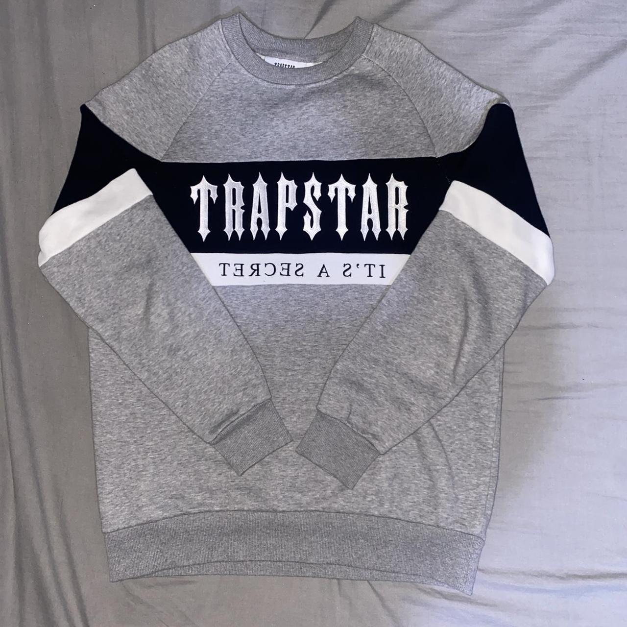 TRAPSTAR ⭐️ MENS TRACKSUIT🧔🏻 GREY JUMPER AND... Depop